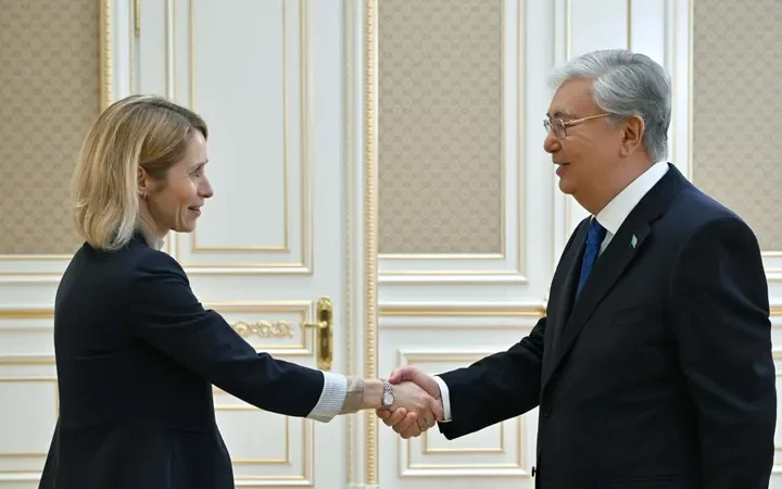 Қазақстан президенті Қасым-Жомарт Тоқаев Кая Калласпен кездесті