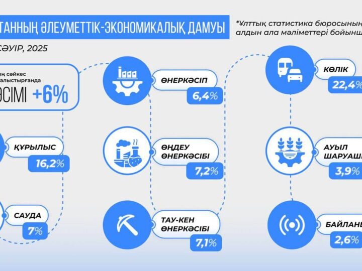 2025 жылғы қаңтар-сәуірдегі әлеуметтік–экономикалық даму мәселелері