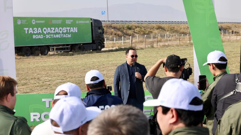 «Taza Qazaqstan»: «AMANAT» партиясы Алматыдан Қызылордаға дейінгі road-эстафета бастады