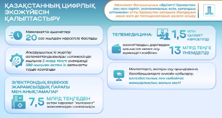 Послание–2024: цифровизация позволила вывести из теневой экономики свыше 28 млрд тенге
