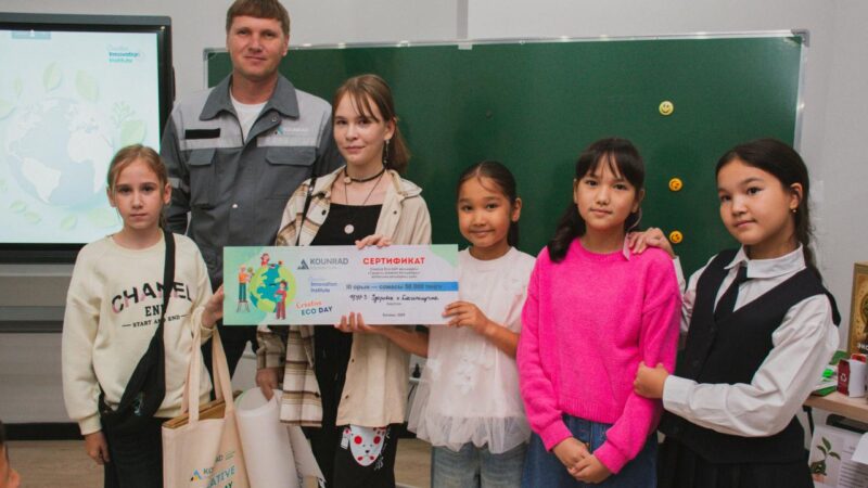 Creative Eco DAY Балқашта: оқушылар тұрақты болашақ жобаларын ұсынды