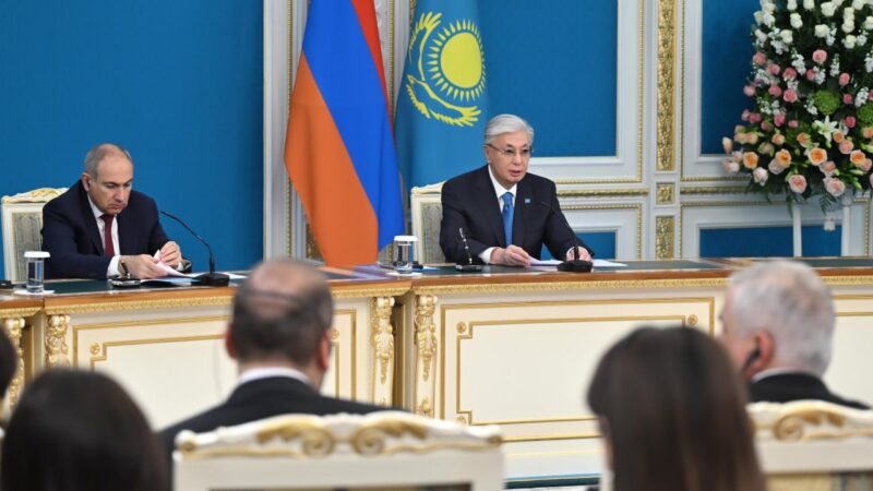 Мемлекет басшысы: «Қазақ-армян қарым-қатынасы стратегиялық сипатқа ие болады»