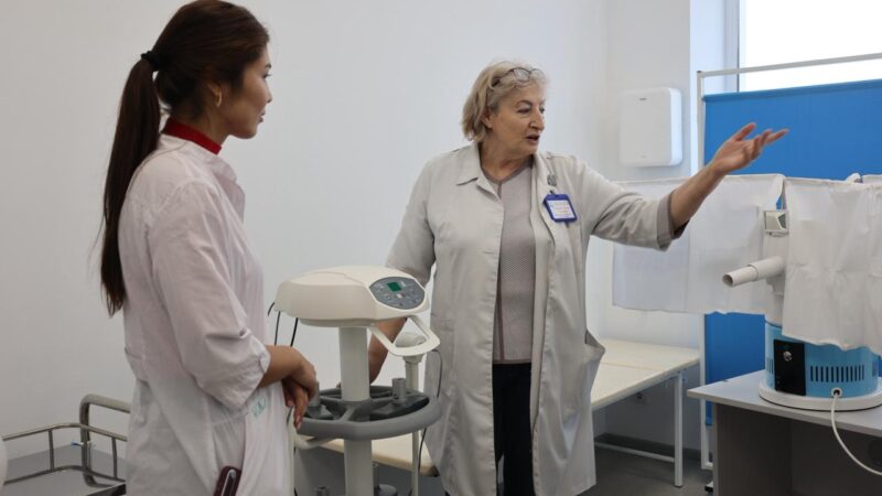 В селе Карамурын Шетского района открылся новый медицинский пункт