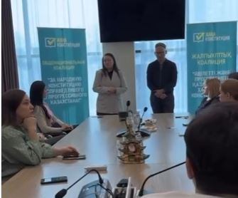 Бүгін маңызды тақырып аясында ашық пікір алмасу өтті.