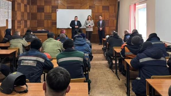 Өнеркәсіп саласының кәсіпорнында ақпараттық кездесу өтті