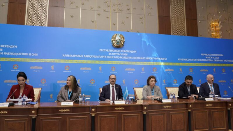 ТүркПА байқаушылары: референдум нәтижесіне әсер етуі мүмкін заң бұзушылықтар анықталған жоқ