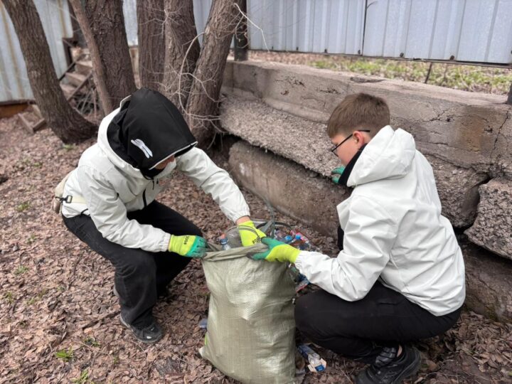 Бұлақтарды тазарту бойынша экологиялық акция өтті