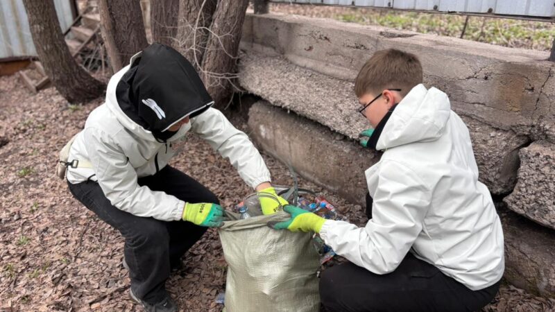 Бұлақтарды тазарту бойынша экологиялық акция өтті