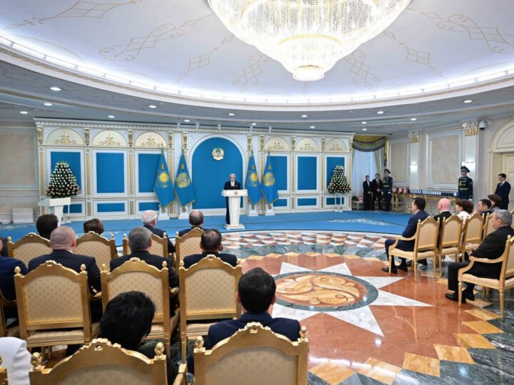 Бүгін Ақордада медицина қызметкері күніне орай салтанатты іс-шара өтті