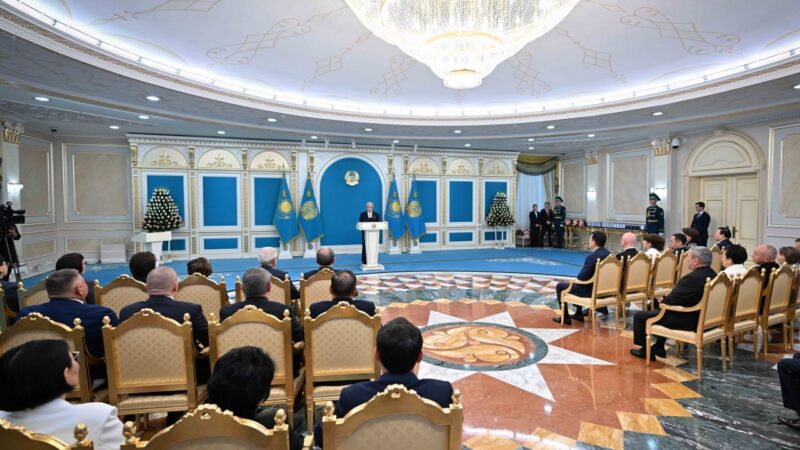 Бүгін Ақордада медицина қызметкері күніне орай салтанатты іс-шара өтті