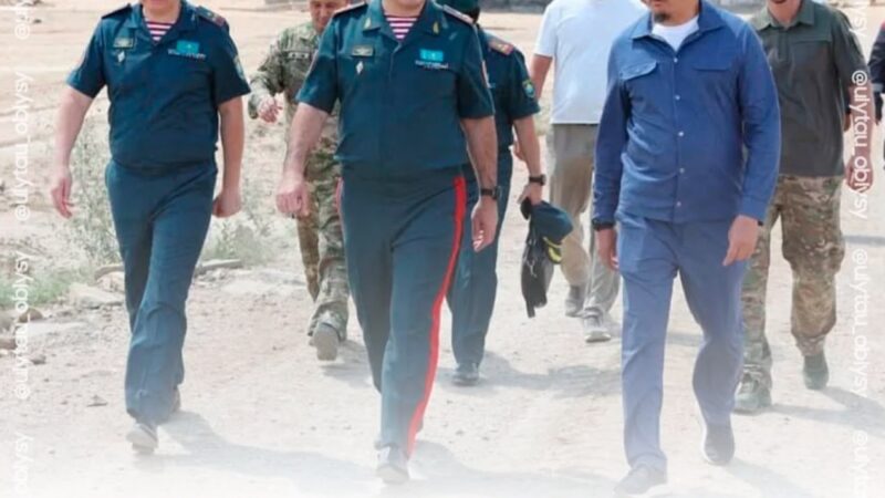 Ұлытау облысында Ұлттық ұланға арналған әскери қалашық салынып жатыр